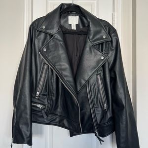 H&M Faux Leather Jacket